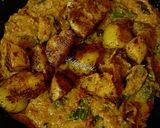 A picture of step 15 of Aloo potol rasa (Odia style potato pointed gourd curry).