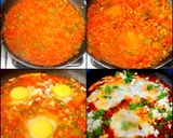 A picture of step 3 of Moroccan Shakshuka.
