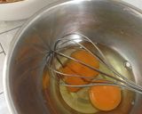 A picture of step 5 of Japanese Omurice! *Rice with Omelette*.