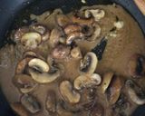A picture of step 4 of Mi-shrooms (Miso mushrooms) - vegan.