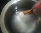 A picture of step 1 of Khajoor ka Kahwa.