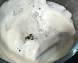 A picture of step 7 of Eggless: Oreo Chocolate Vanilla Ice Cream Cake.