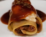 Foto del paso 16 de la receta: Pasta enrollada de carrilleras y foie al Pedro Ximenez