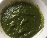 A picture of step 3 of Green chutney.