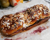 Foto del paso 11 de la receta: Brioche con frutos del bosque, almendras y canela