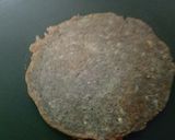 A picture of step 3 of Falhari alu uttapam with coconut chutney.