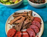 Hình bước làm 4 của món Bún Nem Chả Nước Tương