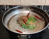 A picture of step 5 of Curd Rice.
