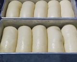 Foto langkah ke 11 dari resep 1 adonan 2 bentuk roti wool roll bread dan roti sobek.