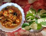 A picture of step 1 of Gajar ka halwa with dry fruits overload.
