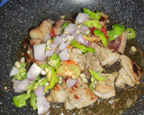 Foto del paso 3 de la receta: Arroz en sartén con cerdo, zanahoria y maíz tierno