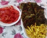 عکس مرحله 1 از دستور کوکو اسفناج