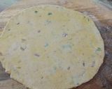 A picture of step 7 of Missi Roti.