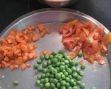 A picture of step 1 of Daliya Upma.