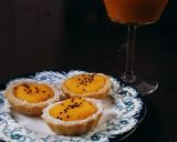 A picture of step 3 of Mango lassi tarts.