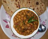 কাবলি ছোলার ঘুগনি(kabli cholar ghoogni recipe in Bengali) রেসিপি ধাপ - 4 ছবি
