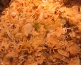 Lencsés rakott savanyú káposzta (vegán) recept fázis 3 fotója