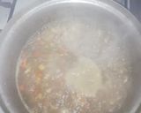 A picture of step 2 of Veg sweet corn soup.
