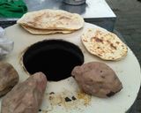 Foto langkah ke 8 dari resep Flat Bread Daun Bawang Teflon.