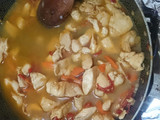 Tacos con Pollo en Salsa picante