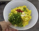 A picture of step 2 of Sweet corn 🌽fritters / bhajiya/Pakoda.