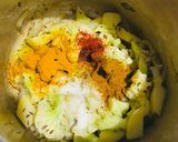 आलू गोभी की सब्जी(Aloo gobhi ki sabji recipe ine Hindi) रेसिपी चरण 4 फोटो