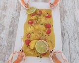 Une image de l'étape 4 de Joue de lotte au curry/coco.