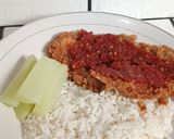 Foto langkah ke 7 dari resep Ayam Geprek.