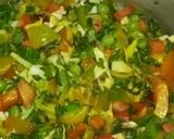 A picture of step 3 of Masala Bajra khichdi.