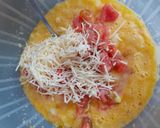 Foto del paso 1 de la receta Tortilla de patata con tomate natural y queso