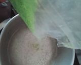 A picture of step 7 of Mango flavour fruit and jelly custard.
