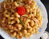 A picture of step 5 of Quick spiral macaroni.