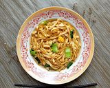 Foto langkah ke 3 dari resep Mie Gepeng Goreng Saus Teriyaki.
