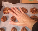 Foto del paso 2 de la receta: Galletas de avena, cacao y pasas