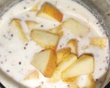 A picture of step 3 of Overnight Apple Chia Seed Pudding.