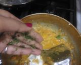 A picture of step 5 of Hyderabadi blanched with veggies and creamy makhni gravy.