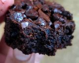 Foto langkah ke 8 dari resep Brownies panggang chocolate chip.