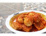 Foto langkah ke 5 dari resep Balado tahu telur bulat.