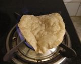 A picture of step 4 of Foxtail millet roti.