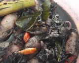 Foto langkah ke 1 dari resep Nasi Goreng Cumi Hitam.