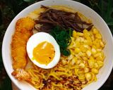 Foto langkah ke 5 dari resep Ramen Ala Hakata Ikkousha.