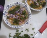 A picture of step 1 of Ragda patties.