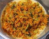 Foto del paso 3 de la receta: Budín de verduras zanahorias, Zucchini y Brócolis🥕🥦🥒