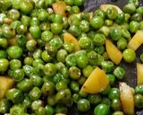 A picture of step 1 of Green peas spicy chaat.