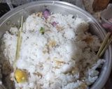 Foto langkah ke 3 dari resep Nasi Liwet Sederhana|Pakai Nasi Sisa Kemarin.