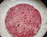 A picture of step 4 of Beetroot Cookies.