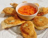 Hình bước làm 1 của món Bánh gối