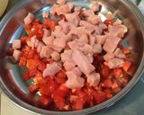 Une image de l'étape 4 de Veau aux olives,tomates et courgette.