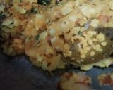 A picture of step 3 of Stuffed idli.