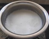 A picture of step 1 of Rasgulla 😋.